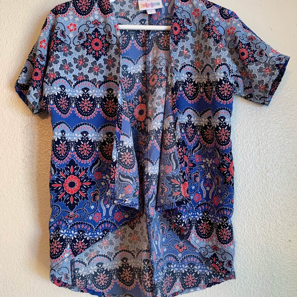 LuLaRoe Bianka Coverup Kimono